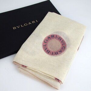 Authentic BVLGARI Bulgari Bulgari scarf silk [Used]